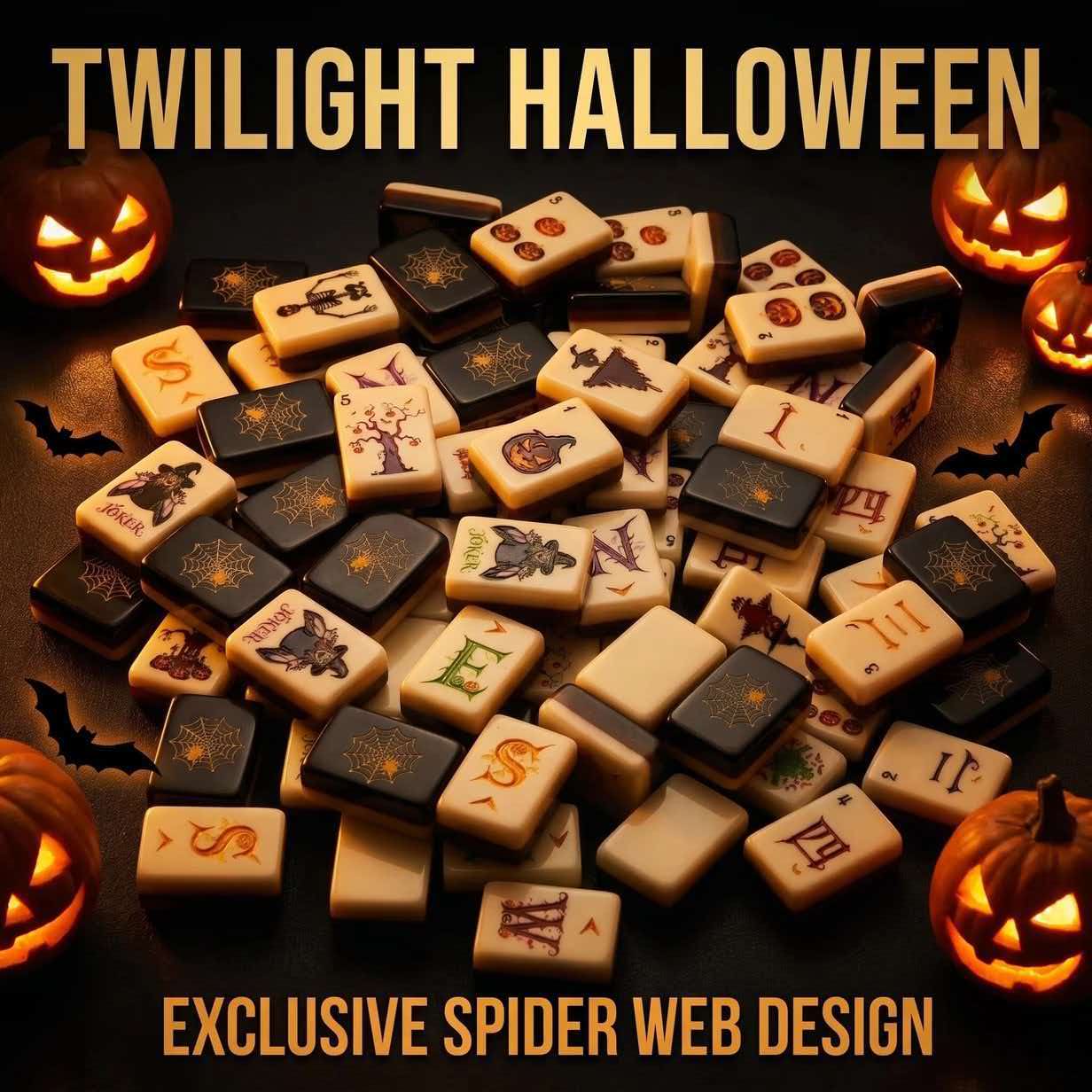 Twilight Halloween Mahjong Mat alternate view